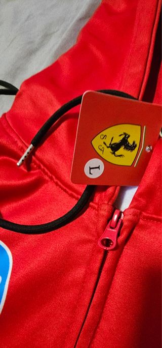 Felpa Ferrari Rossa Uomo