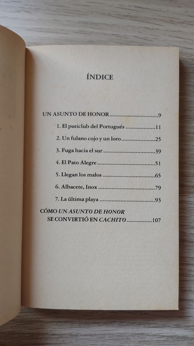 Cachito: Un Asunto de Honor