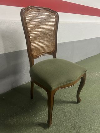 3 Sillas vintage de madera