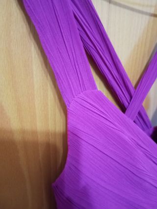 Vestido fucsia evento/graduación