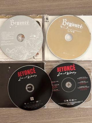 CD DVD Beyoncé Live At Wembley + Experience Live