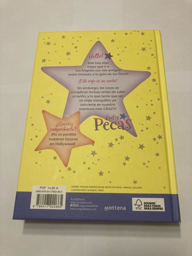 ¡Locuras en Hollywood! (Serie Lady Pecas 3)