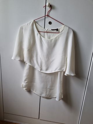 Blusa blanca - Talla única