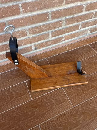 Jamonero madera vintage