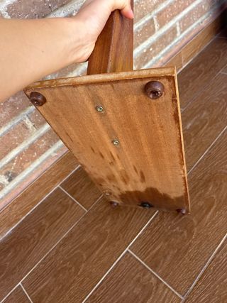 Jamonero madera vintage