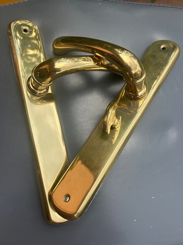 Picaportes dorados - 2 unidades