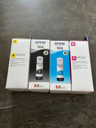 Cartuchos Epson 104 EcoTank