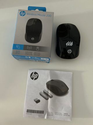 Ratón inalámbrico HP 200 - Negro