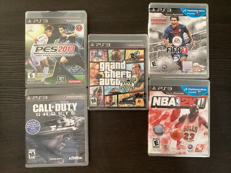 Imagen de 5 Juegos PS3 (PlayStation 3)