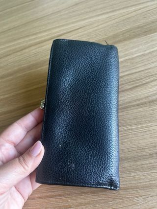 Portafoglio vintage nero