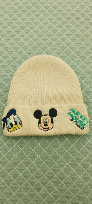 Gorro Mickey Mouse Beige Niño (4-8 años)