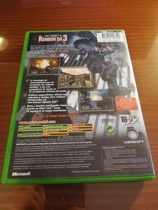 Rainbow Six 3 Xbox - FPS pal España 