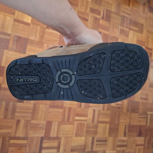 Último  dia.Botas Nitro Team Snowboard EU42