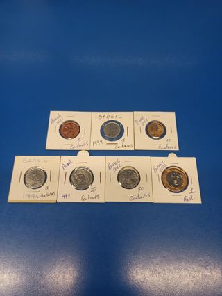 Monedas Brasil (7) - 1994-2022