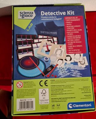 Detective Kit Clementoni Scienza&Gioco