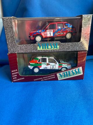 Modellini Lancia Delta Integrale e Vitesse 