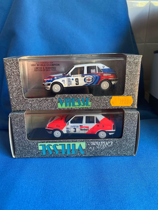 Modellini Lancia Delta Integrale e Vitesse