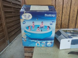Piscina inflable 3m diámetro