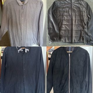2 camisas + 2 cazadoras - Talla L