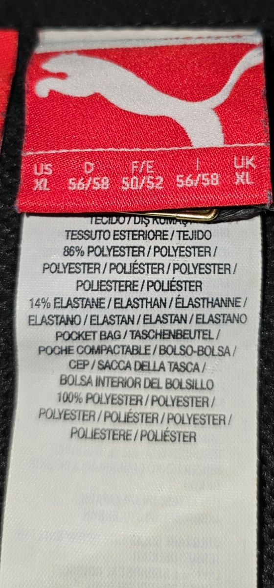 Pantaloncini Puma Ferrari neri. Mai indossati!