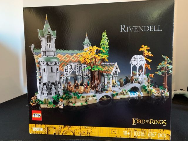 Solo la Caja Lego Rivendell 10316 - 6167 piezas