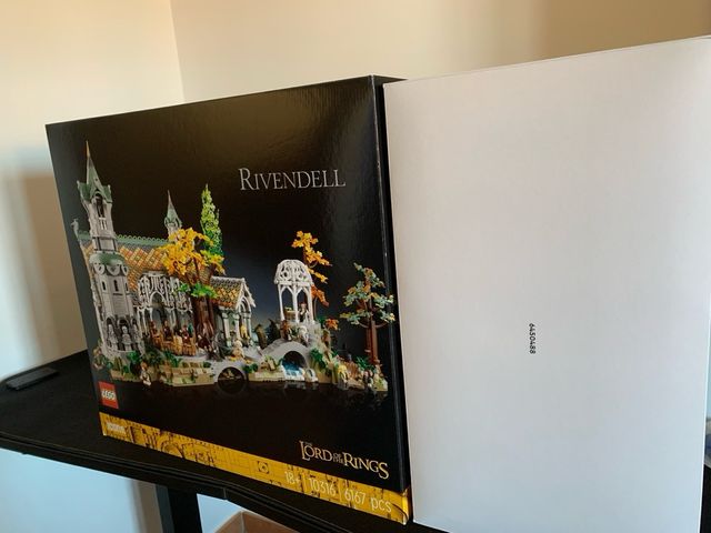 Solo la Caja Lego Rivendell 10316 - 6167 piezas