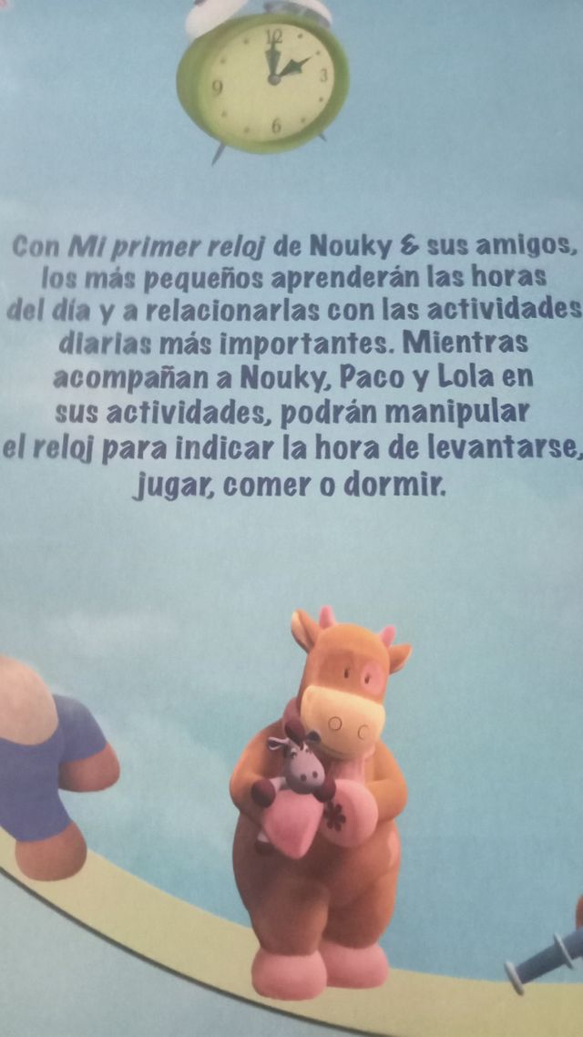 Nouky & sus amigos. Mi primer reloj (Nouky / Li...