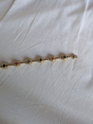Pulsera de oro maciza (3600€)
