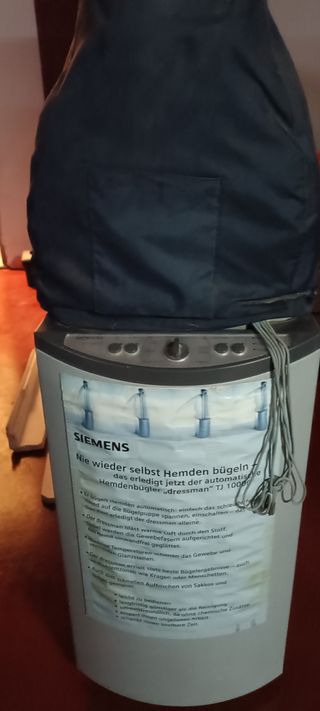 Siemens Dressman TJ10000: Plancha de camisas
