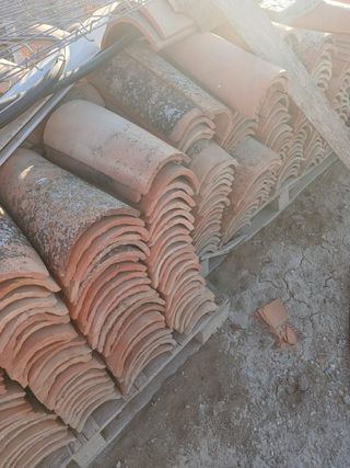 Tejas curvas antiguas 