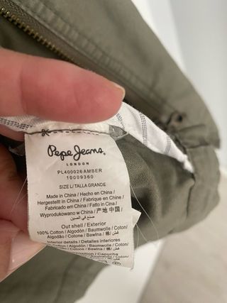 Cazadora verde Pepe Jeans