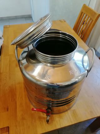 SUPERFUSTINOX Ziro 30 litri acciaio