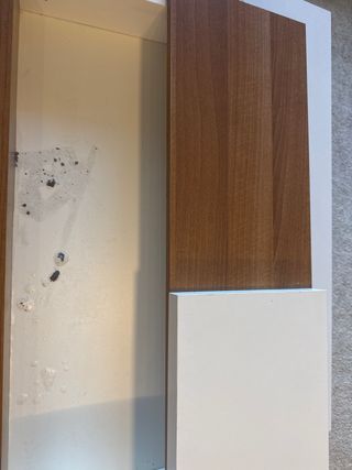 Mueble recibidor con espejo