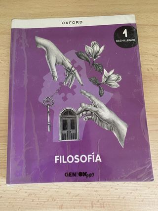 Filosofía 1º Bachillerato. Libro del estudiante...