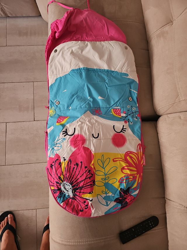 Saco carrito bebé niña Tuc Tuc