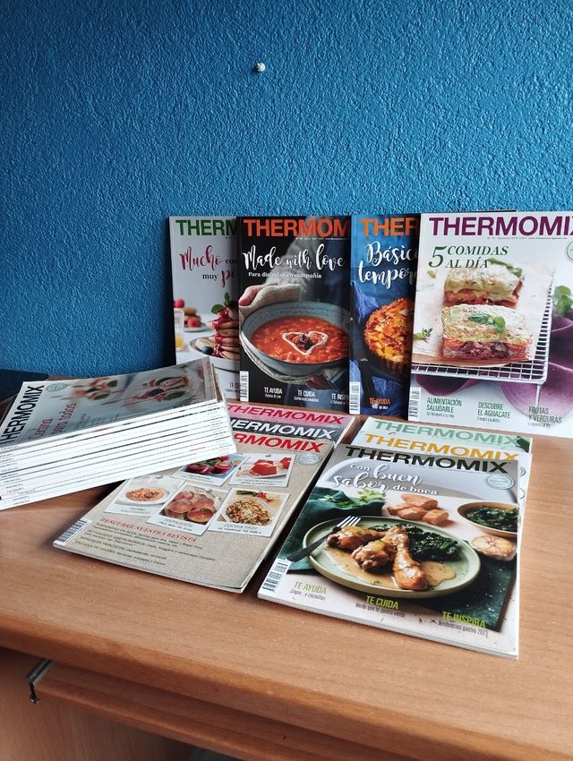 Gran lote de revistas Thermomix