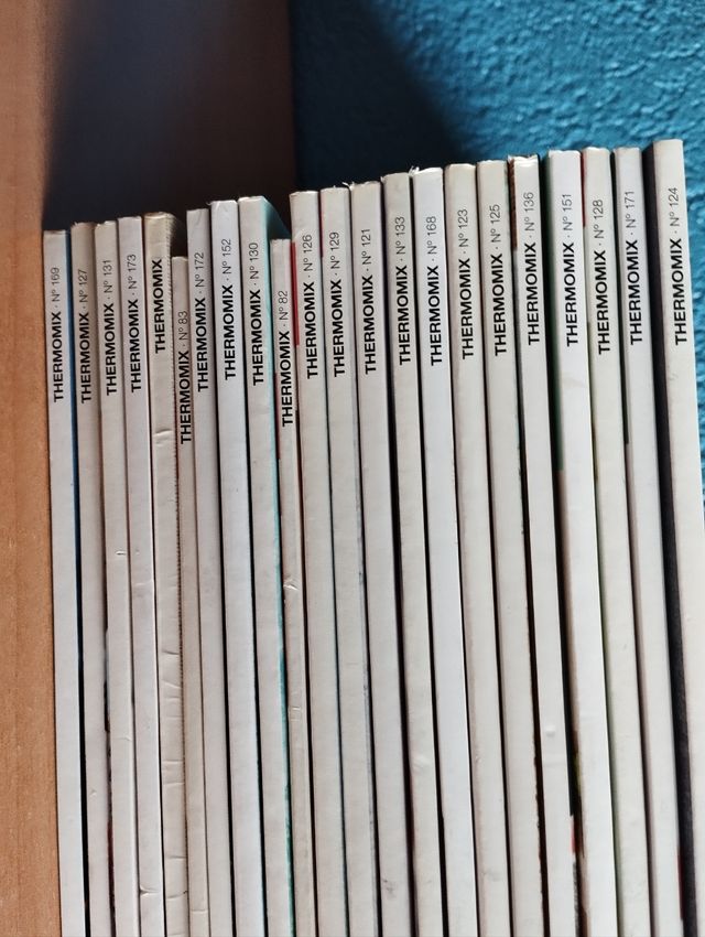 Gran lote de revistas Thermomix