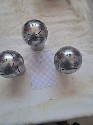 3 Bolas Petanca OBUT Match 
