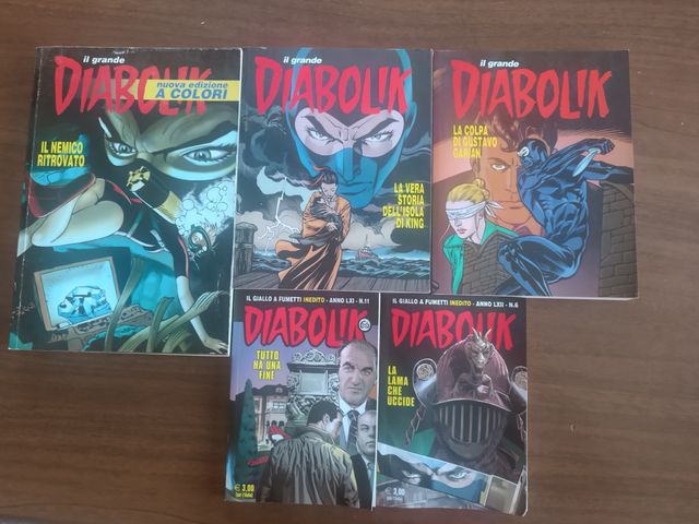 Diabolik vari formati