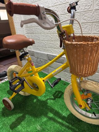 Bicicleta niño 16" amarilla