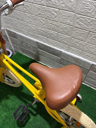 Bicicleta niño 16" amarilla