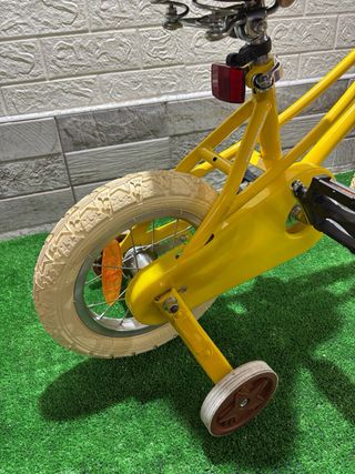 Bicicleta niño 16" amarilla