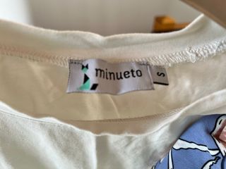 Vestido blanco y azul - En S