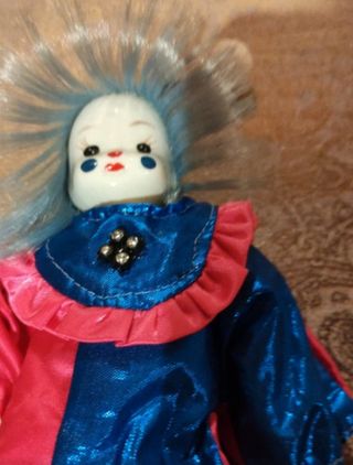 Pierrot in porcellana