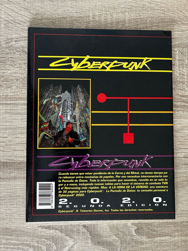 Pantalla máster Cyberpunk 2020 y regalo GURPS