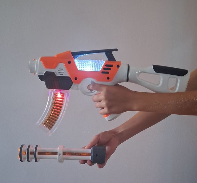 Pistola Juguete Desmontable