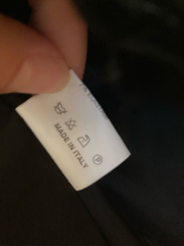 Americana terciopelo negra Atos Lombardini