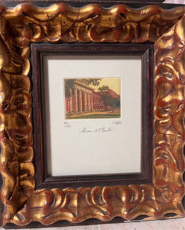 Grabado Museo del Prado