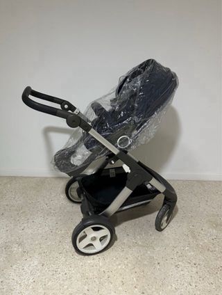 Cochecito Stokke Crusi azul PACK 3x1