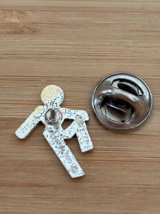 Spilla Italia '90 mascotte argento 925